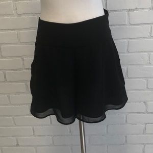 Bebe dressy black shorts